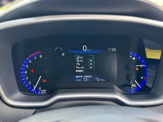 カローラスポーツ Ｇ　Ｚ　純正ディスプレイオーディオナビ　フルＴＶ　バックカメラ　トヨタセーフティセンス　ＴＥＩＮ車高調　ＨＫＳセンタ２本出しマフラー　ＢＲＩＤＥフルバケットシート　シートレール　ＶＯＬＫ　ＴＥ３７アルミ（53枚目）