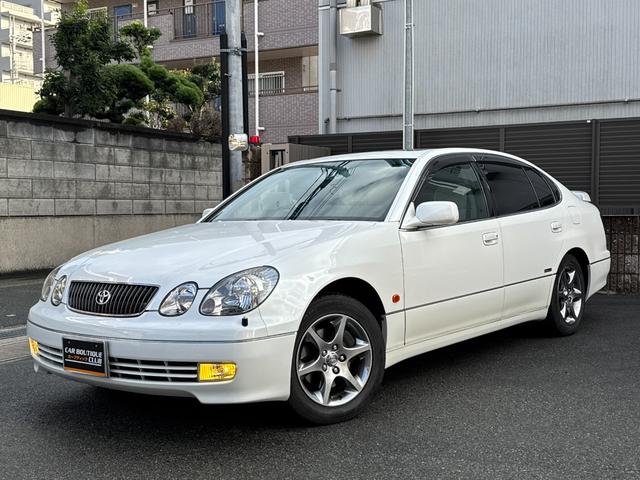 アリスト Ｓ３００ベルテックスエディション　後期　ワンオーナ　ＪＢＬサウンド　禁煙　２ＪＺ　純正ＤＶＤナビ　サンルーフ　ＤＶＤプレイヤー　ＣＤチェンジャー　パワーシート　電動テレスコ　ステアマチック　フェンダーポール　　キーレス　ＥＴＣ（2枚目）