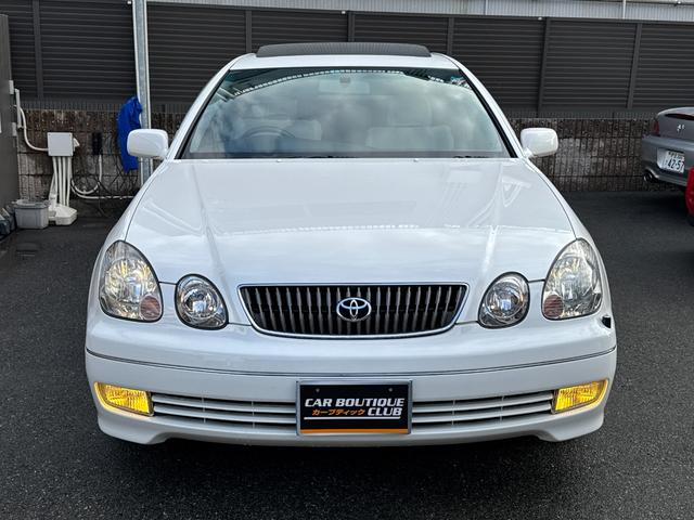 アリスト Ｓ３００ベルテックスエディション　後期　ワンオーナ　ＪＢＬサウンド　禁煙　２ＪＺ　純正ＤＶＤナビ　サンルーフ　ＤＶＤプレイヤー　ＣＤチェンジャー　パワーシート　電動テレスコ　ステアマチック　フェンダーポール　　キーレス　ＥＴＣ（3枚目）