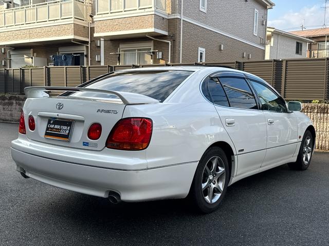 アリスト Ｓ３００ベルテックスエディション　後期　ワンオーナ　ＪＢＬサウンド　禁煙　２ＪＺ　純正ＤＶＤナビ　サンルーフ　ＤＶＤプレイヤー　ＣＤチェンジャー　パワーシート　電動テレスコ　ステアマチック　フェンダーポール　　キーレス　ＥＴＣ（7枚目）