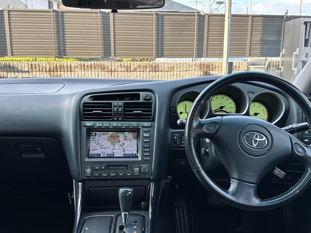 アリスト Ｓ３００ベルテックスエディション　後期　ワンオーナ　ＪＢＬサウンド　禁煙　２ＪＺ　純正ＤＶＤナビ　サンルーフ　ＤＶＤプレイヤー　ＣＤチェンジャー　パワーシート　電動テレスコ　ステアマチック　フェンダーポール　　キーレス　ＥＴＣ（23枚目）