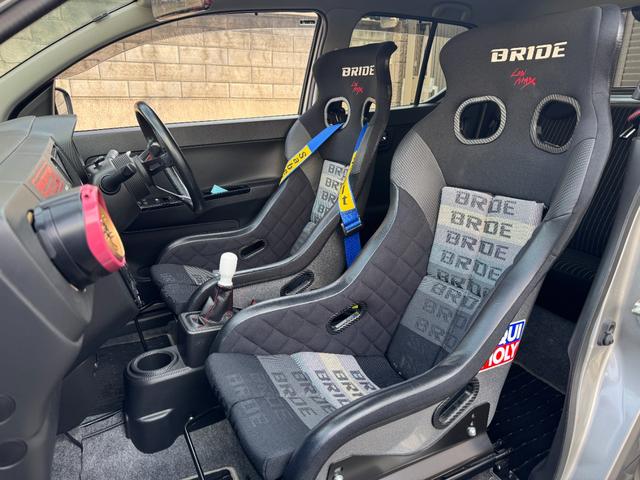 アルトワークス ベースグレード ワンオーナー 禁煙 BRIDE2脚 BRIDEレール CUSCO車高調 CADCARSマフラー アドバンレーシングアルミ メーカーナビ フルセグTV バックカメラ 追加メーター HKSコンピューター(42枚目)