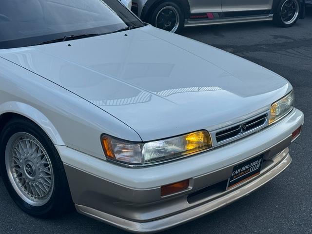 レパード 後期 純正サンルーフ 純正白パールII 1J1 運転席パワーシート V20ツインカムターボ Wedsプロフェッサーアルミ クルーズコントロール リモコンキー 電動格納ドアミラー 日産純正ピュアトロン(19枚目)