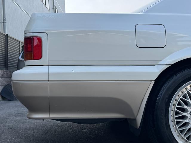 レパード 後期 純正サンルーフ 純正白パールII 1J1 運転席パワーシート V20ツインカムターボ Wedsプロフェッサーアルミ クルーズコントロール リモコンキー 電動格納ドアミラー 日産純正ピュアトロン(32枚目)