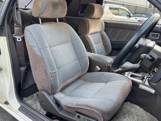 レパード 後期 純正サンルーフ 純正白パールII 1J1 運転席パワーシート V20ツインカムターボ Wedsプロフェッサーアルミ クルーズコントロール リモコンキー 電動格納ドアミラー 日産純正ピュアトロン(37枚目)