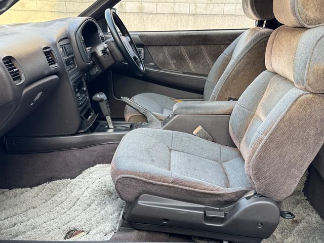 レパード 後期 純正サンルーフ 純正白パールII 1J1 運転席パワーシート V20ツインカムターボ Wedsプロフェッサーアルミ クルーズコントロール リモコンキー 電動格納ドアミラー 日産純正ピュアトロン(40枚目)