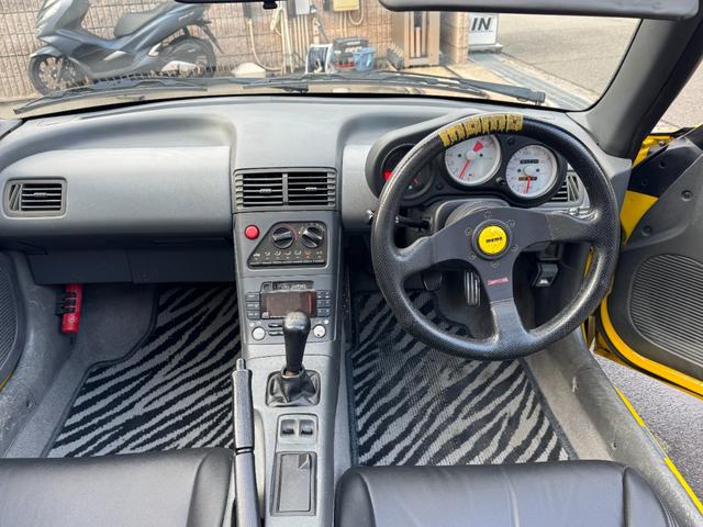 ビート ベースグレード　無限マフラー　モモステ　シートカバー　ノーマルコンディション　リアウィング　フロントフォグ　ＭＴＲＥＣエンジン　純正アルミ　　純正フロアマット　エアコン　パワーウィンドウ（50枚目）