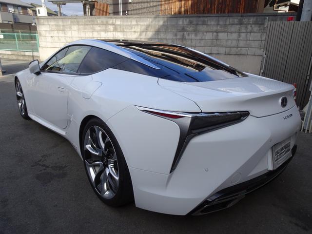 ＬＣ５００ｈ　Ｌパッケージ　革シート／シートヒーター／格納ドアハンドル／欄フラットタイヤ／ガラスルーフ／クリアランスソナー／スマートキー／オートホールド／アダプティブクルーズコントロール／純正ナビ／ドラレコ(9枚目)