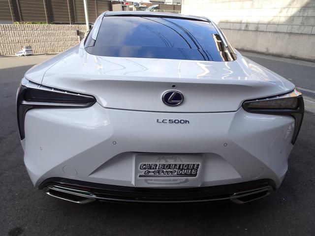 ＬＣ ＬＣ５００ｈ　Ｌパッケージ　革シート／シートヒーター／格納ドアハンドル／欄フラットタイヤ／ガラスルーフ／クリアランスソナー／スマートキー／オートホールド／アダプティブクルーズコントロール／純正ナビ／ドラレコ（10枚目）