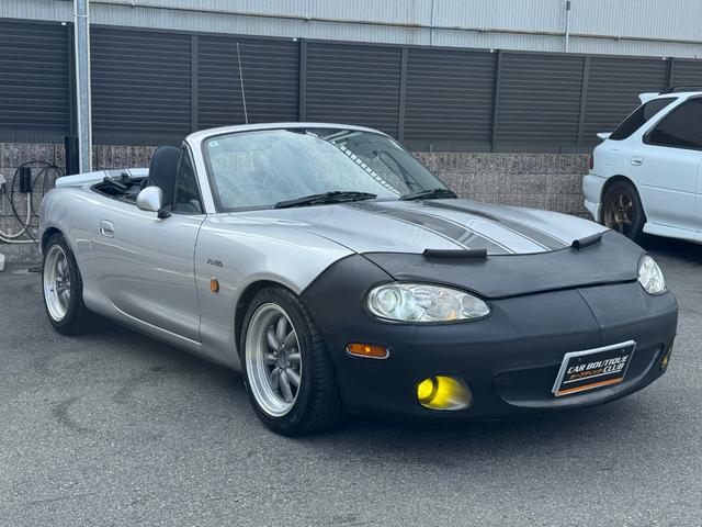 ロードスター VS コンビネーションA TEIN車高調 Boseサウンド 革シート Le Braフルブラ 社外LEDヘッドライト 社外15インチアルミ フロントフォグ 社外ミラー 新ガス対応 リヤガラスス 社外キーレス 社外エアクリ(4枚目)