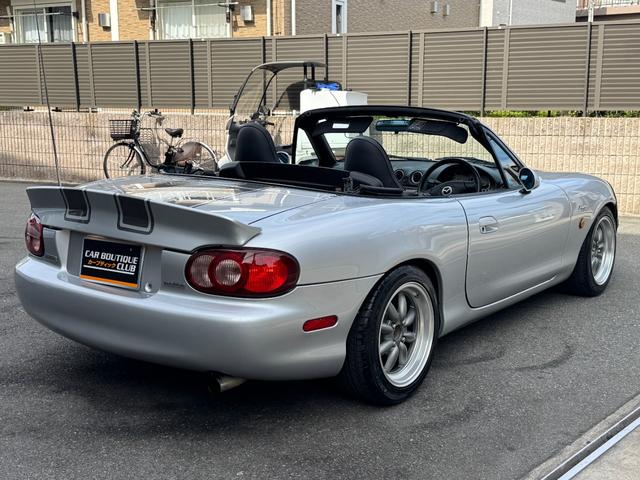 ロードスター VS コンビネーションA TEIN車高調 Boseサウンド 革シート Le Braフルブラ 社外LEDヘッドライト 社外15インチアルミ フロントフォグ 社外ミラー 新ガス対応 リヤガラスス 社外キーレス 社外エアクリ(7枚目)