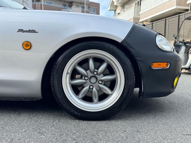 ロードスター VS コンビネーションA TEIN車高調 Boseサウンド 革シート Le Braフルブラ 社外LEDヘッドライト 社外15インチアルミ フロントフォグ 社外ミラー 新ガス対応 リヤガラスス 社外キーレス 社外エアクリ(10枚目)