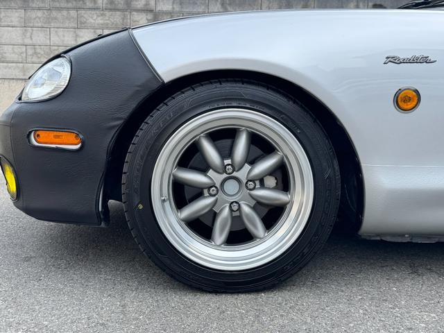 ロードスター VS コンビネーションA TEIN車高調 Boseサウンド 革シート Le Braフルブラ 社外LEDヘッドライト 社外15インチアルミ フロントフォグ 社外ミラー 新ガス対応 リヤガラスス 社外キーレス 社外エアクリ(13枚目)