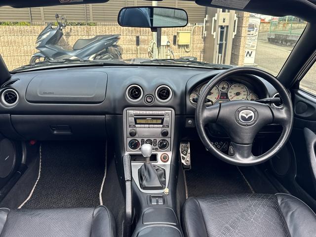 ロードスター VS コンビネーションA TEIN車高調 Boseサウンド 革シート Le Braフルブラ 社外LEDヘッドライト 社外15インチアルミ フロントフォグ 社外ミラー 新ガス対応 リヤガラスス 社外キーレス 社外エアクリ(32枚目)