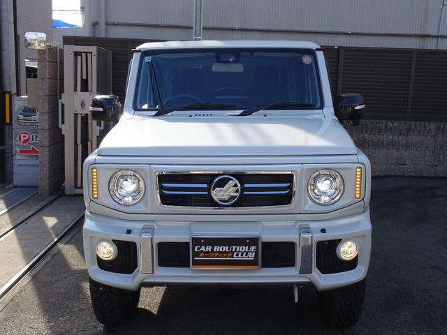 ジムニー XC DAMDリトルG仕様 ホワイトレター オープンカントリー 社外16インチアルミ 社外ディスプレイオーディオ アップルカープレイ アンドロイドオート ETC バックカメラ LEDヘッドライト フォグ(3枚目)