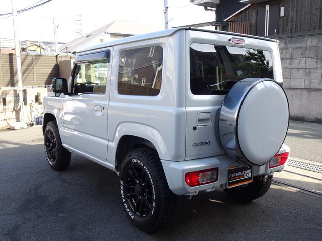 ジムニー XC DAMDリトルG仕様 ホワイトレター オープンカントリー 社外16インチアルミ 社外ディスプレイオーディオ アップルカープレイ アンドロイドオート ETC バックカメラ LEDヘッドライト フォグ(6枚目)