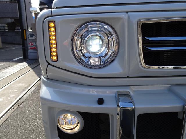 ジムニー XC DAMDリトルG仕様 ホワイトレター オープンカントリー 社外16インチアルミ 社外ディスプレイオーディオ アップルカープレイ アンドロイドオート ETC バックカメラ LEDヘッドライト フォグ(10枚目)