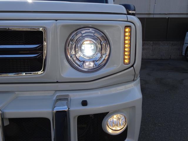 ジムニー XC DAMDリトルG仕様 ホワイトレター オープンカントリー 社外16インチアルミ 社外ディスプレイオーディオ アップルカープレイ アンドロイドオート ETC バックカメラ LEDヘッドライト フォグ(11枚目)