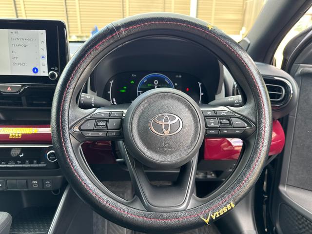 ヤリス ハイブリッドG ヴィッセル神戸仕様 禁煙 VISSEL神戸専用シートカバー・ステリングカバー・ホイールキャップ・サイドデカール 純正ディスプレイオーディオ AC100V トヨタセーフティセンス ワンオーナー ETC(46枚目)