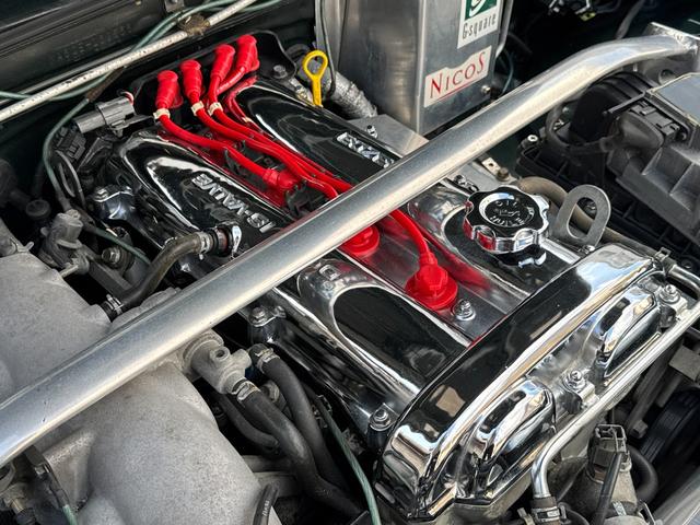 ユーノスロードスター Vスペシャル タンレザーシート 専用スカッフプレート 専用フロアマット プッシュスタート オートエグゼマフラー BBSアルミ NPG車高調 KENWOODツイーター CD/MDレシーバー ETC 記録簿13枚(76枚目)