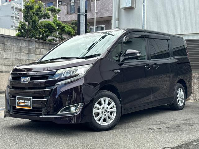 ノア ハイブリッドG 後期 ワンオーナー 両側電動スライドドア ALPINE12型フチップダウンモニタ 純正ナビTV バックカメラ トヨタセーフティセンス フロントドラレコ 前後ソナー クルコン オートLEDライト(2枚目)