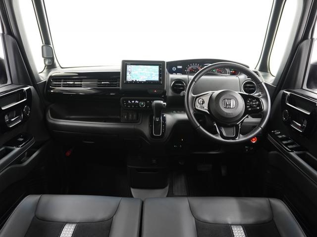 Ｎ－ＢＯＸカスタム Ｌターボ　ワンオーナー　７インチナビ　バックカメラ　ドラレコ　ＥＴＣ　アダプティブクルーズコントロール　両側電動スライドドア　シートヒーター　Ｂｌｕｅｔｏｏｔｈ　ＬＥＤヘッドライト　衝突被害軽減ブレーキ（9枚目）