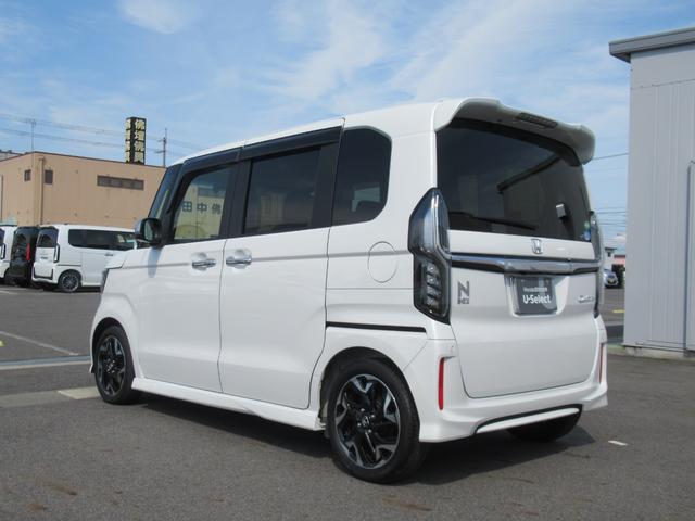Ｎ－ＢＯＸカスタム Ｇ・Ｌターボホンダセンシング　ギャザズナビ　フルセグ　ＤＶＤ　ＣＤ　Ｂｌｕｅｔｏｏｔｈ　Ｂカメラ　ドラレコ　両側電動スライド　シートヒーター　ＬＥＤヘッドライト　フォグライト　ＥＴＣ　ロールサンシェイド　純正アルミホイール（6枚目）