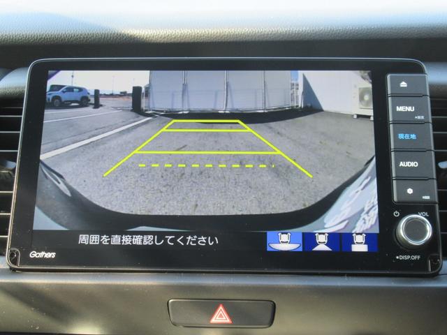 フィット ｅ：ＨＥＶリュクス　ギャザズナビ　フルセグ　ＤＶＤ　ＣＤ　Ｂｌｕｅｔｏｏｔｈ　ＬＥＤヘッドライト　フォグライト　ＥＴＣ　ワイヤレス充電　Ｂカメラ　前後ドラレコ　本革シート　シートヒーター　ＬＥＤヘッドライト　純正アルミ（18枚目）