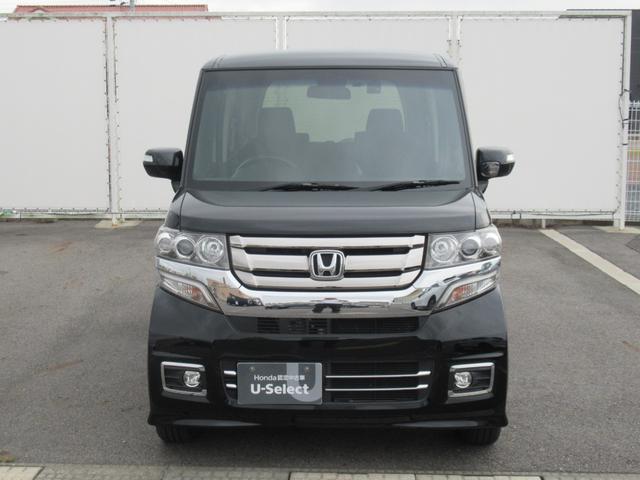 Ｎ－ＢＯＸカスタム ＧＳＳパッケージ　ギャザズナビ　Ｂカメラ　前後ドラレコ　両側電動スライド　シートヒーター　ＨＩＤ　後席前後スライド（4枚目）