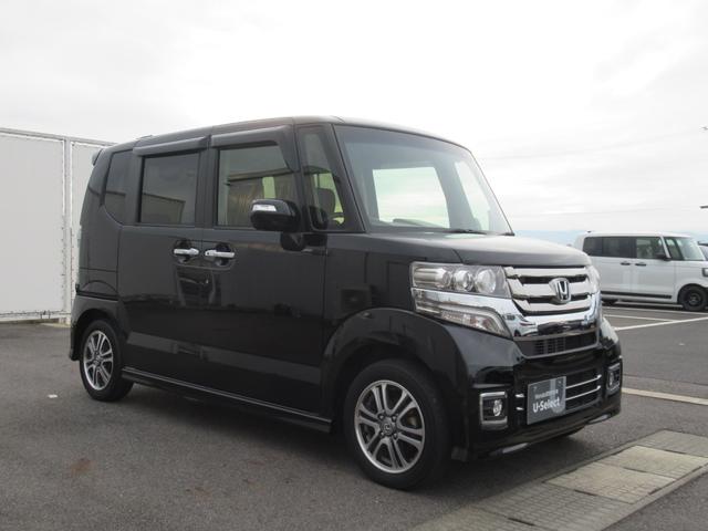 Ｎ－ＢＯＸカスタム ＧＳＳパッケージ　ギャザズナビ　Ｂカメラ　前後ドラレコ　両側電動スライド　シートヒーター　ＨＩＤ　後席前後スライド（9枚目）