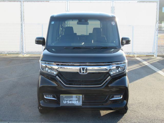 Ｎ－ＢＯＸカスタム Ｇ・Ｌホンダセンシング　カロッツェリアＤＶＤオーディオ　バックカメラ　Ｂｌｕｅｔｏｏｔｈ　ＣＤ・ＤＶＤ再生　左側電動スライド　シートヒーター　純正アルミホイール　ＥＴＣ　ロールサンシェード　ＬＥＤヘッドライト（4枚目）
