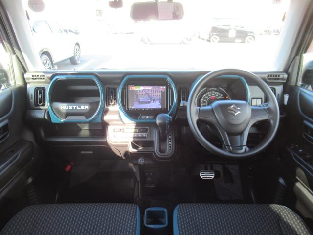 ハスラー ハイブリッドG パナソニックナビ Bluetooth CD・DVD再生 フルセグTV バックカメラ ドラレコ シートヒーター 社外アルミホイール ルーフキャリア エンジンプッシュボタン スマートキー ETC(3枚目)