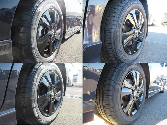 フリードハイブリッド ハイブリッド・Ｇブラックスタイル　ギャザズ９インチナビ　Ｂｌｕｅｔｏｏｔｈ　ＣＤ・ＤＶＤ再生　バックカメラ　前後ドラレコ　両側電動スライド　シートヒーター　後席モニター　モデューロエアロ　純正アルミホイール　ロールサンシェード（16枚目）