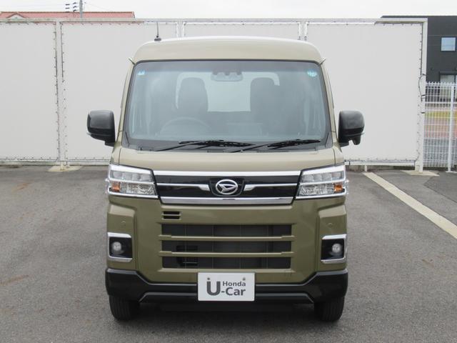 アトレー ＲＳ　純正ディスプレイオーディオ　Ｂｌｕｅｔｏｏｔｈ　フルセグＴＶ　バックカメラ　両側電動スライド　ＬＥＤヘッドライト　スマアシ　純正ホイール　スマートキー　ＥＴＣ　４ＷＤ　エンジンプッシュボタン（4枚目）