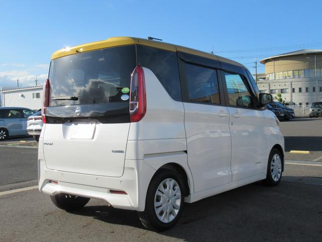 ルークス Ｘ　ナビ　Ｂｌｕｅｔｏｏｔｈ　ＣＤ・ＤＶＤ再生　フルセグＴＶ　アラウンドビューモニター　前後ドラレコ　左側電動スライド　２トーン　純正ホイール　シートバックテーブル　ロールサンシェード（9枚目）