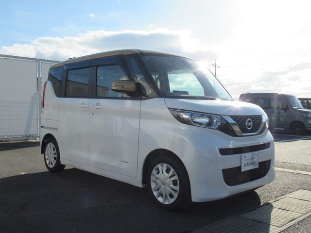 ルークス Ｘ　ナビ　Ｂｌｕｅｔｏｏｔｈ　ＣＤ・ＤＶＤ再生　フルセグＴＶ　アラウンドビューモニター　前後ドラレコ　左側電動スライド　２トーン　純正ホイール　シートバックテーブル　ロールサンシェード（10枚目）