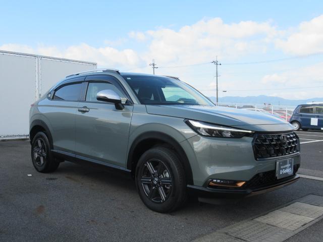 ヴェゼル e:HEVX・HuNTパッケージ ギャザズナビ Bluetooth CD・DVD再生 フルセグTV バックカメラ LEDヘッドライト 純正アルミホイール 弊社デモカー 本革巻きステアリング ホンダセンシング スマートキー(10枚目)