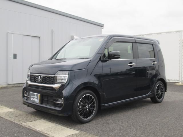 Ｎ－ＷＧＮカスタム Ｌ・ターボ　ギャザズナビ　Ｂｌｕｅｔｏｏｔｈ　ＣＤ・ＤＶＤ再生　フルセグＴＶ　バックカメラ　前後ドラレコ　シートヒーター　ＬＥＤヘッドライト　オートリトラミラー　純正アルミホイール　ＥＴＣ　スマートキー（5枚目）