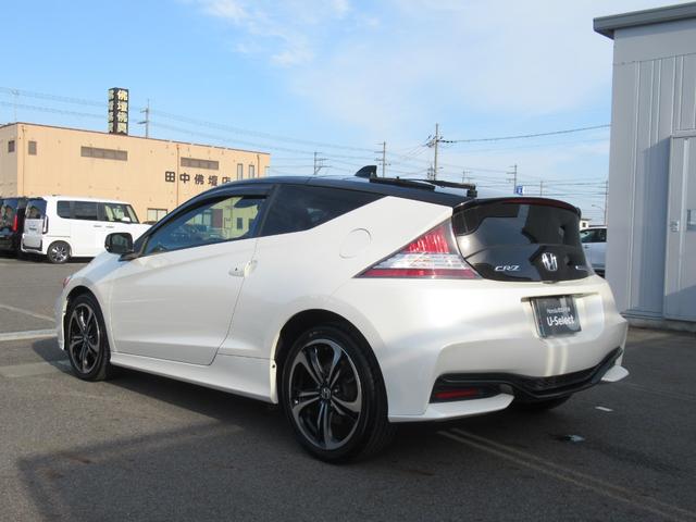 CR-Z αマスターレーベル 純正ナビ Bluetooth CD・DVD再生 フルセグTV バックカメラ あんしんパッケージ LEDヘッドライト 純正アルミホイール 2トーンカラー プレミアムペダル 禁煙車 スマートキー(5枚目)