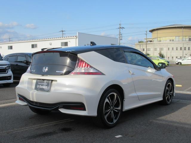 CR-Z αマスターレーベル 純正ナビ Bluetooth CD・DVD再生 フルセグTV バックカメラ あんしんパッケージ LEDヘッドライト 純正アルミホイール 2トーンカラー プレミアムペダル 禁煙車 スマートキー(7枚目)