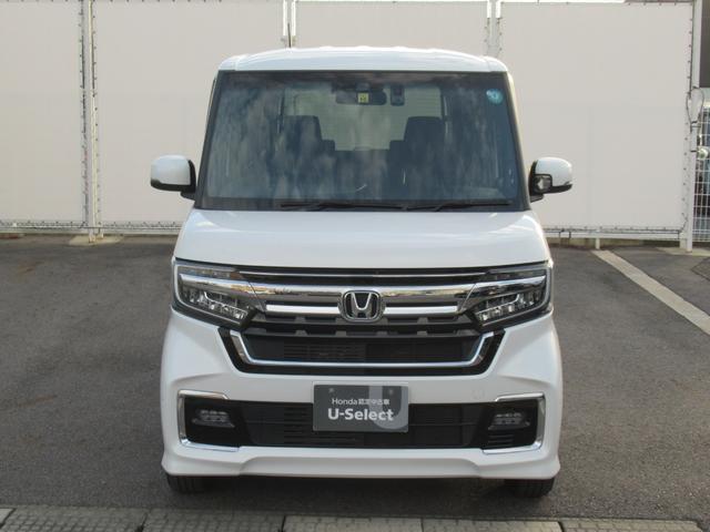 N-BOXカスタム L ギャザズディスプレイオーディオ Bluetooth CD・DVD再生 ワンセグTV バックカメラ 前後ドラレコ シートヒーター 電子制御パーキングブレーキ 左側電動スライド 純正アルミホイール(5枚目)