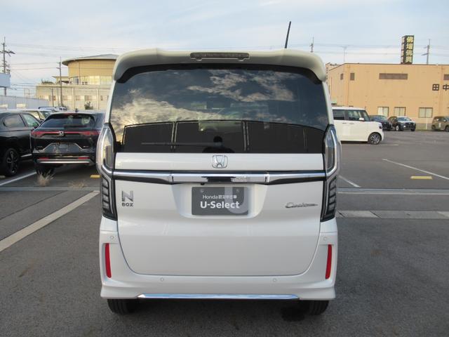 N-BOXカスタム L ギャザズディスプレイオーディオ Bluetooth CD・DVD再生 ワンセグTV バックカメラ 前後ドラレコ シートヒーター 電子制御パーキングブレーキ 左側電動スライド 純正アルミホイール(8枚目)