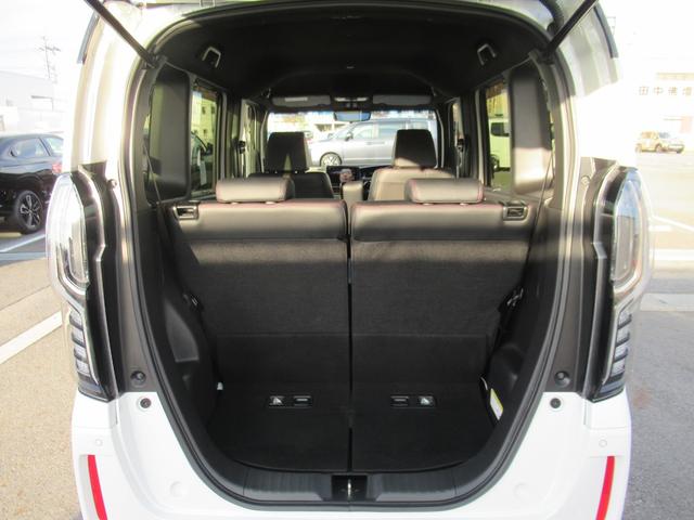 N-BOXカスタム Lターボ ギャザズナビ Bluetooth CD・DVD再生 フルセグTV バックカメラ 前後ドラレコ アドバンスドルームミラー 両側電動スライド シートヒーター 純正アルミホイール シートバックテーブル(48枚目)