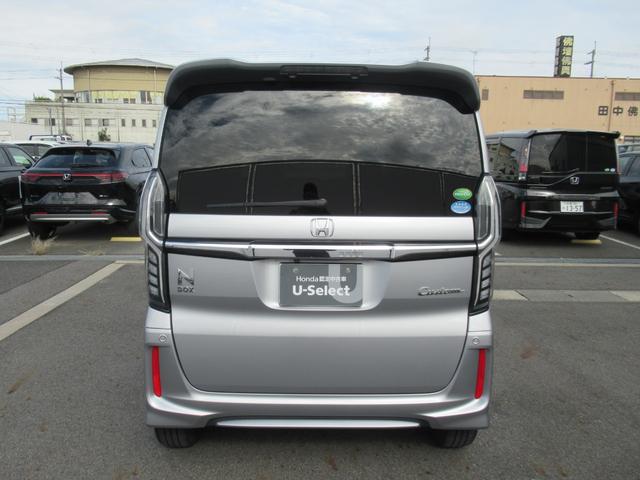 N-BOXカスタム G・Lターボホンダセンシング ギャザズナビ Bluetooth CD・DVD再生 フルセグTV バックカメラ 前後ドラレコ 両側電動スライド 後席モニター 後席ウィンドウフィルム LEDヘッドライト 純正アルミホイール(8枚目)