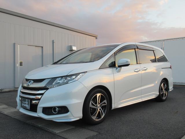 オデッセイ アブソルート ギャザズナビ Bカメラ 後席モニター 両側電動スライド(6枚目)