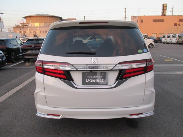 オデッセイ アブソルート ギャザズナビ Bカメラ 後席モニター 両側電動スライド(8枚目)