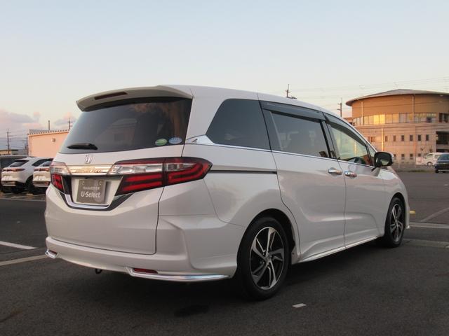 オデッセイ アブソルート ギャザズナビ Bカメラ 後席モニター 両側電動スライド(9枚目)