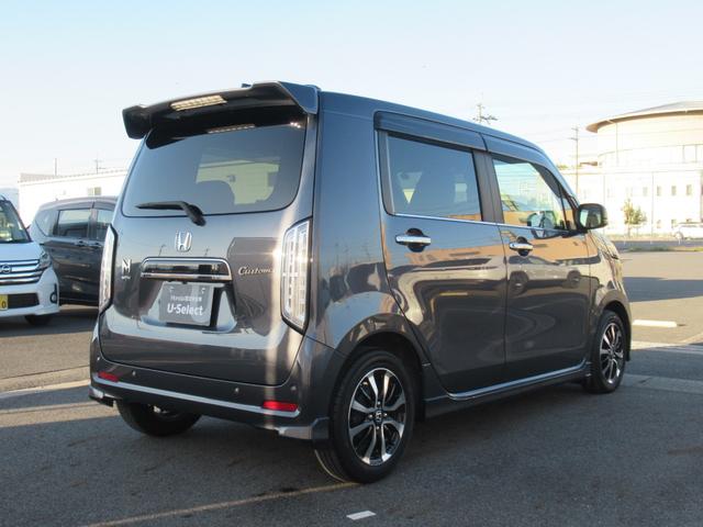 N-WGNカスタム L ギャザズナビ Bluetooth CD・DVD再生 フルセグTV バックカメラ ドライブレコーダー シートヒーター LEDヘッドライト 純正アルミホイール オートリトラミラー ETC(8枚目)