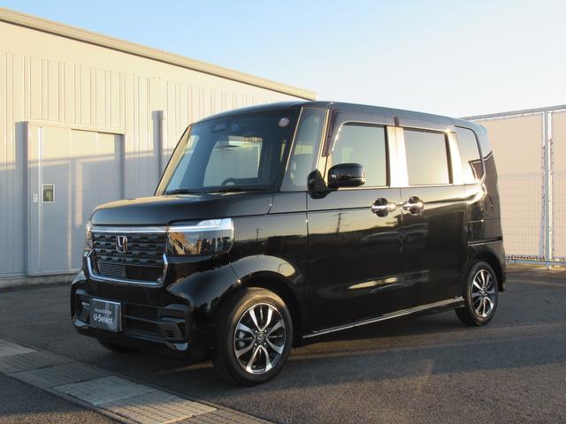 N-BOXカスタム ベースグレード 9インチHondaCONNECTナビ Bluetooth CD・DVD再生 フルセグTV バックカメラ 3カメラドラレコ 左側電動スライド シートヒーター 純正アルミホイール オートリトラミラー(5枚目)