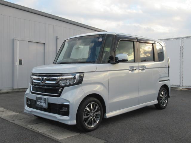 N-BOXカスタム L ギャザズナビ Bカメラ 前後ドラレコ 左側電動スライド シートヒーター 電子制御パーキングブレーキ ルーフコンソール(5枚目)